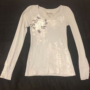 Light Blue Thermal Top